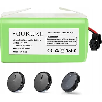 AKUMULÁTOR NÁHRADNÍ LITHIUM-IONTOVÝ PRO EUFY ROBOVAC G10 G30 G35 G40 2600MAH