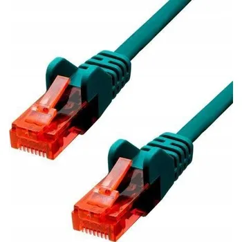 Síťový kabel Ethernetový kabel ProXtend CAT6 U/UTP CCA PVC zelený 7m, V-6UTP-07GR