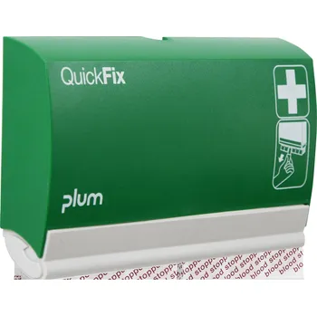 Náplast PLUM QuickFix® Blood Stopper 5510 zásobník náplastí (š x v x h) 232 x 133 x 33 mm vč. nástěnného držáku