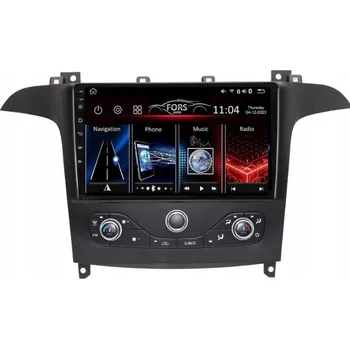 Autorádio Autorádio Android FS4-Pro Ford S-Max 2006, 4/32 CarPlay Android Auto 8jádrové