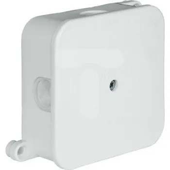 Elektroinstalační krabice Prázdná hermetická krabička n/t 88x88x40mm IP44