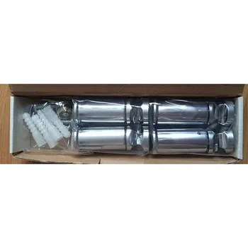 Radiátor Zehnder Aura montážní sada na stěnu, rovná, chrom