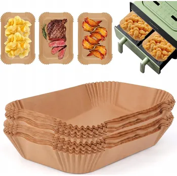 Pečicí papír 300x ORGANIZÉR DO HORKOVZDUŠNÉ FRITÉZY, PAPÍROVÉ VLOŽKY DO FRITÉZY NINJA