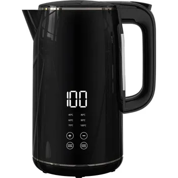 Rychlovarná konvice Kalorik TKG JK 2000 rychlovarná konvice, bezšňůrová, s displejem, černá, TKG JK 2000