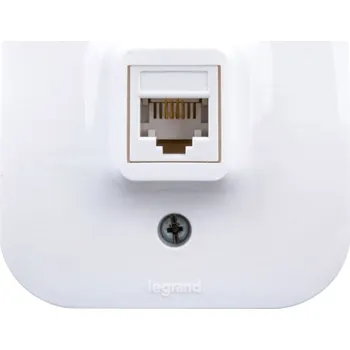 Elektrická zásuvka Internetová zásuvka nástěnná Pro bílá