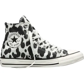 Pánská zimní obuv boty Converse Chuck Taylor All Star Cow Print Hi - A17919/Black/Egret/Black 41