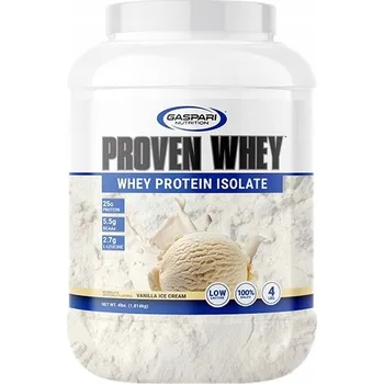 Protein Protein Gaspari Nutrition syrovátkový izolát WPI, vanilková příchuť