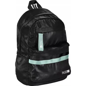 Školní batoh Školní batoh jednokomorový Paso černý 13 l