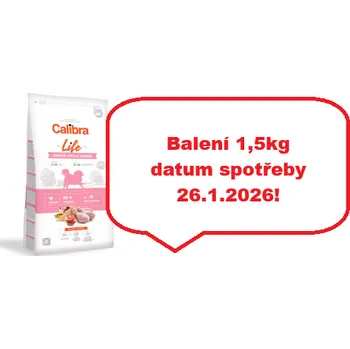 Krmivo pro psa Calibra Dog Life Junior Small Breed Chicken 2x6kg