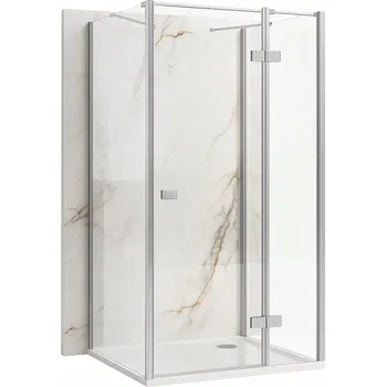 REA SPRCHOVÝ KOUT PŘÍSTĚNNÝ ATLAS CHROME 80X90 LEVÝ