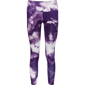 Dámské kalhoty Dámské dlouhé legíny premium ALTISPORT VOJ/ALW066LEG01 BÍLOFIALOVÁ XXXL