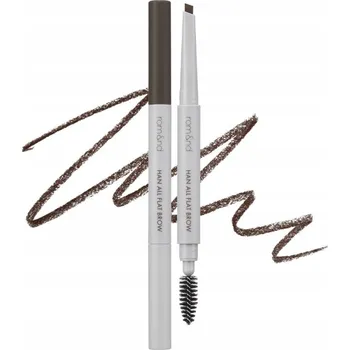 Tužka na obočí Rom&nd Han All Flat Brow W1 Gentle Brown 0.17 g - tužka na obočí, teplý odstín