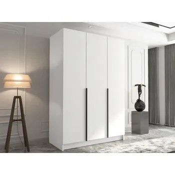 Šatní skříň Skříň Mirjan24 Lucamis 150 x 215 x 58 cm bílá