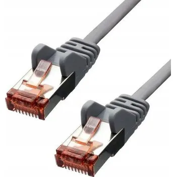 Síťový kabel Ethernetový kabel ProXtend CAT6 F/UTP CCA PVC Šedý 7 m, V-6FUTP-07G