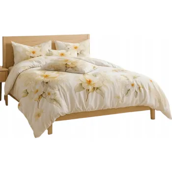 Povlečení Povlečení 160x200 + 2 Povlaky 70x80 Bavlněné Sada Povlečení Moderní Hladké