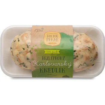 Trvanlivě pečivo Doktor Pekař Bezlepkový karlovarský knedlík