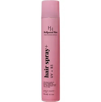 Stylingový přípravek HairSpray+ UV B5 Profesionální lak na vlasy 300 ml Hollywood Hair