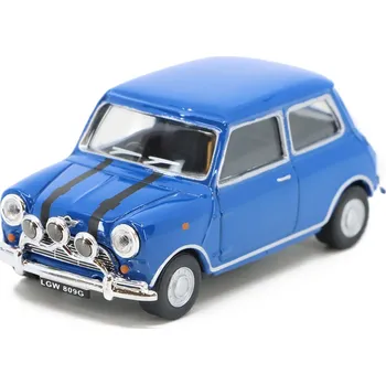 autíčko Mini Cooper modrý 1:43 - Cararama Mini Cooper - kovový model