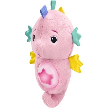 BABY EINSTEIN Hračka uklidňující se senzorem pláče mořský koník růžový Sea Dreams Seahorse
