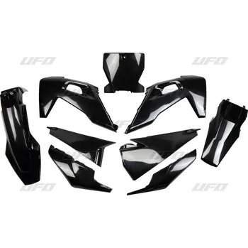 UFO sada plastů HUSQVARNA TC 125/250 '19-'22, FC 250/350/450 '19-'22 (černá)