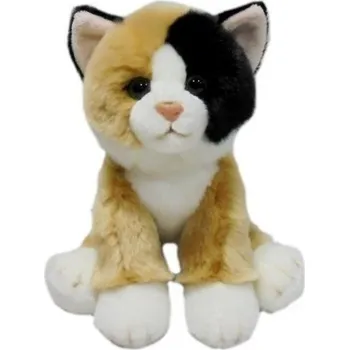 plyšák Plyšová Hračka Smily Play kočka, vícebarevná, textilní, 30 cm