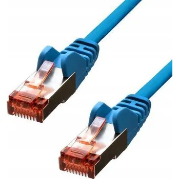 Síťový kabel ProXtend Ethernet kabel CAT6 F/UTP CCA PVC modrý 1,5m, V-6FUTP-015BL