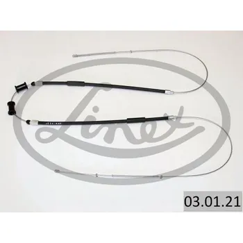 Lanko parkovací brzdy Tažné lanko, parkovací brzda LINEX 03.01.21