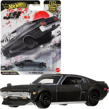 Hračka Hot Wheels Premium Japan Historics 5 ’77 Toyota Celica – kovový model 1:64