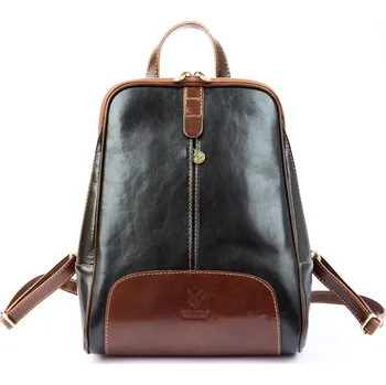 Městský batoh Dámský batoh Florence 2001 černá, hnědá + doprava zdarma