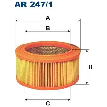 Vzduchový filtr Vzduchový filtr FILTRON AR 247/1
