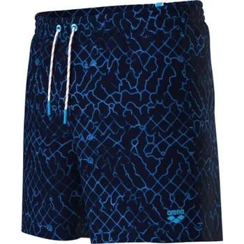 Pánské plavky Pánské koupací šortky Arena BEACH L Tmavě modrá, Modrá, Bílá