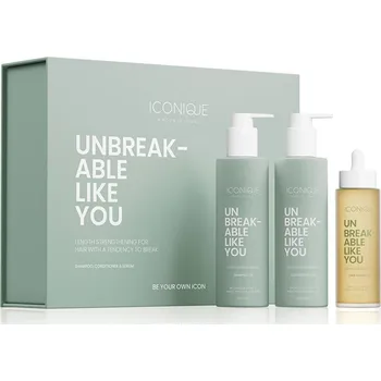 Dárková sada pro posílení délek vlasů Unbreakable Like You ICONIQUE Professional