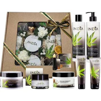 Kosmetická sada Sada kosmetiky Polskie CBD na tělo, obličej a vlasy EKOnopie