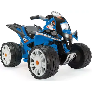 Dětské zboží Dětská elektrická čtyřkolka The Beast modrá 12V