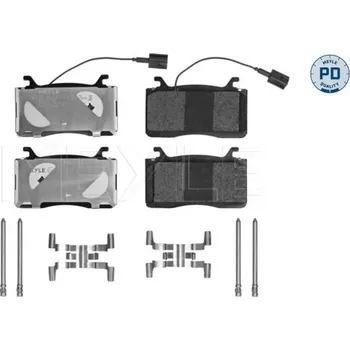 Auto-moto Sada brzdových destiček, kotoučová brzda MEYLE 025 225 0716/PD