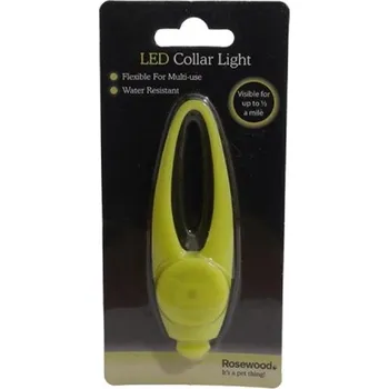 Obojek pro psa Rosewood Přivěšek silikon svítící L RW