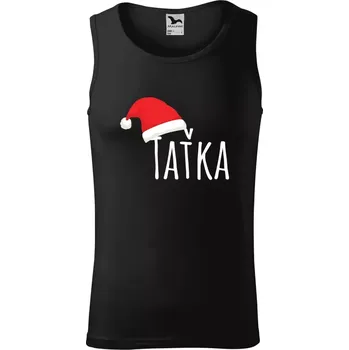 Pánské tílko Pánské vánoční tílko Vánoční čepice - taťka
