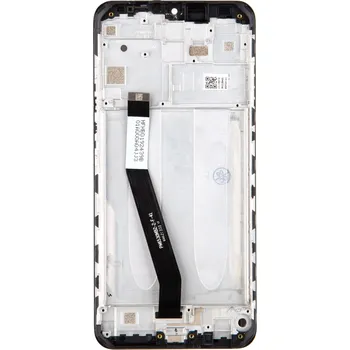 LCD display + dotyková deska + přední kryt pro Xiaomi Redmi 9, black (Service Pack)