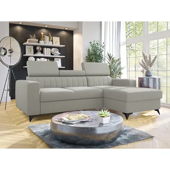 Sedací souprava MOB Rohová sedačka Laviosuna (šedá) (s úl. prostorem) (P)