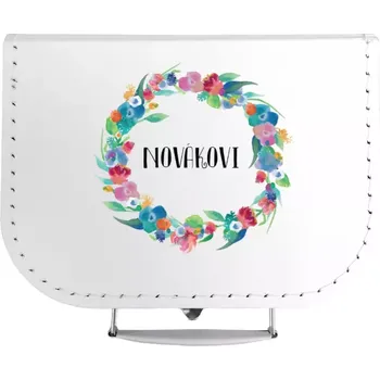 Školní kufřík Kufřík Barevné lístečky s příjmením