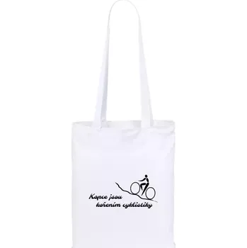 Látková taška Kopce jsou kořením cyklistiky