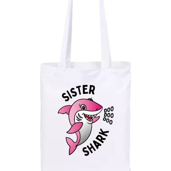 Látková taška Sister Shark