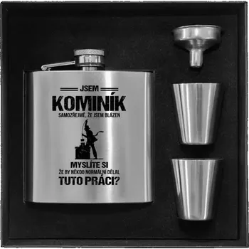 Placatka Placatka v krabičce Samozřejmě, že jsem blázen - kominík