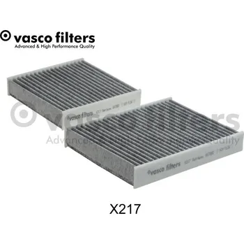 Ventilátor topení a klimatizace Kabinový filtr VASCO X217