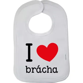 Bryndák Dětský bryndák I love brácha