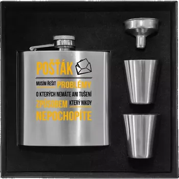 Placatka Placatka v krabičce Musím řešit problémy - pošťák
