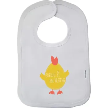 Bryndák Dětský bryndák Slibuju, že ani nepípnu!