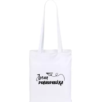 Látková taška Jsem dobrodružka