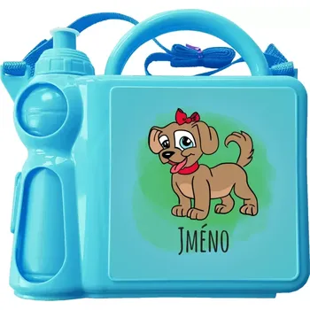 Svačinový box Svačinový set Pejsek