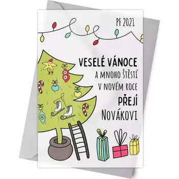 Fotokniha Plexisklo 10 x 15 cm Vánoce